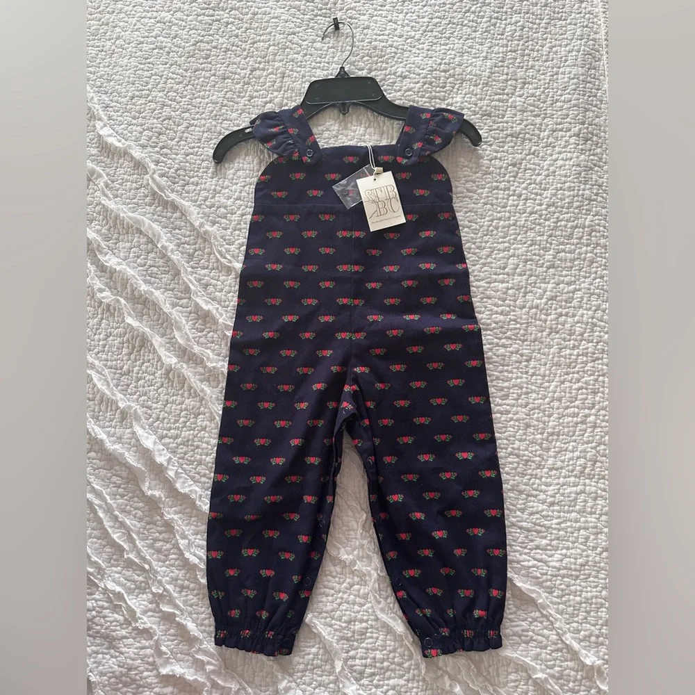 Beaufort bonnet violets vintage overall a kind heart 18 months BNWT - Picture 2 of 4